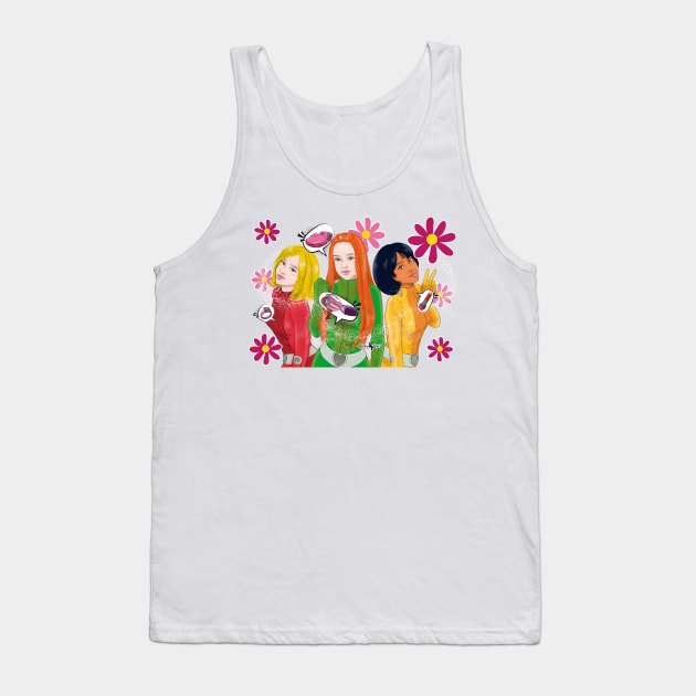 totally spies Tank Top by kakunat